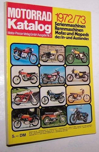 Motorrad katalog 1972 73 - motorrad,