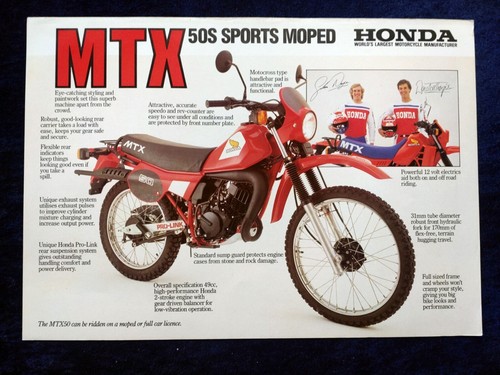 Honda mtx 50s - mtx,