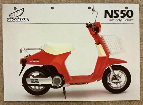 Honda ns50 melody deluxe moped - honda,